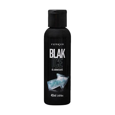 Gel Excitante e Lubrificante Blak Ice Aromático - 40ml - Feitiços