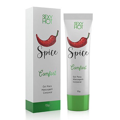 Gel Anestésico e Lubrificante Anal - Spice Confort - 15g - Sexy Hot