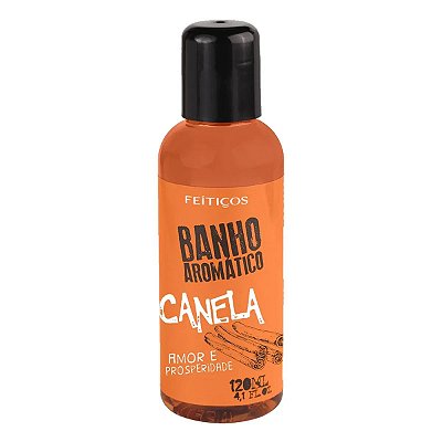 Espuma De Banho Aromático - Canela - Amor e Prosperidade - 120ml - Feitiços