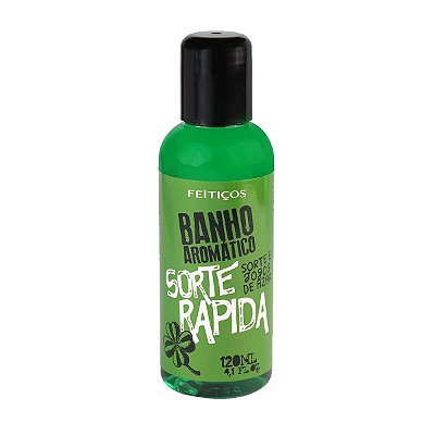 Espuma De Banho Aromático - Sorte Rápida - Sorte e Jogos de Azar - 120ml - Feitiços