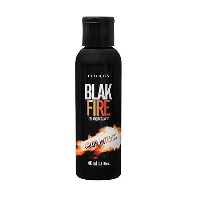 Gel Excitante e Lubrificante Blak Fire Aromático - 40ml - Feitiços