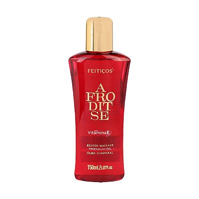 Óleo De Massagem Corporal Afroditse - Afrodisíaco - 150ml - Feitiços