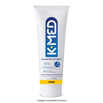 Gel Lubrificante Íntimo K-MED - 100g - Cimed