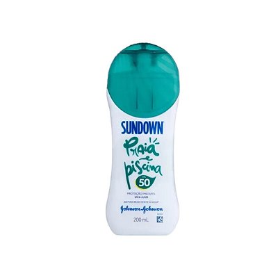 Protetor Sundown FPS 50 200ml - CORPO E ROSTO - Proteção contra Cloro