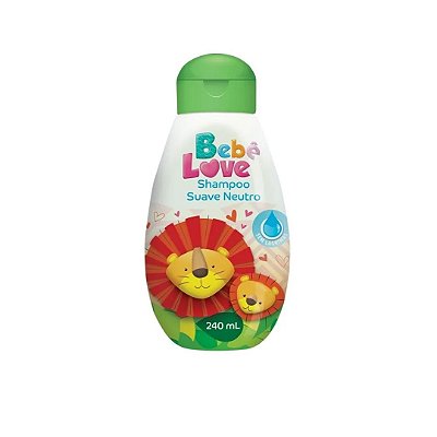 SHAMPOO BEBE LOVE SUAVE NEUTRO 240ML