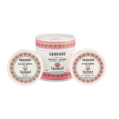 Kit Esfoliante e Manteiga Granado Calêndula