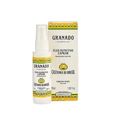 Óleo Nutritivo Capilar Castanha do Brasil 55ml Granado