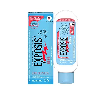 Repelente Exposis Bebê Gel 117ml