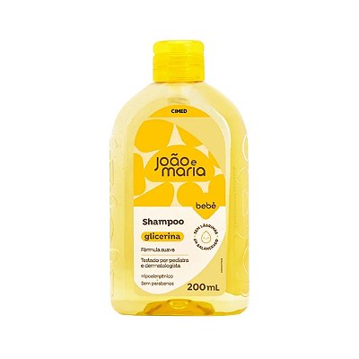 Shampoo de glicerina João e Maria 200ml