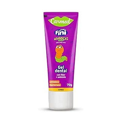 Gel dental Fini Minhocas - Carmed