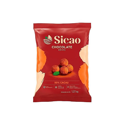 Chocolate Em Po 50 Cacau 1.01kg Sicao