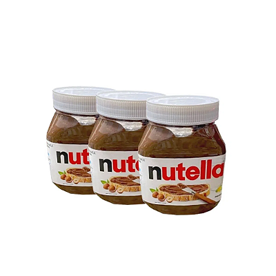 Kit 3 Nutella 650g