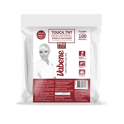 Touca Tnt Sanfonada C/100 Vabene