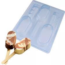 Forma de Acetato com Silicone Picolé Paleta Gourmet (9818) - BWB