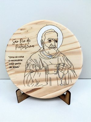 São Pio de Pietrelcina - Quadro decorativo