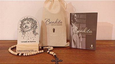 Kit Bendita Pocket para Rezar o Santo Terço | Auxílio para Contemplação