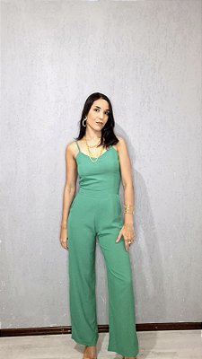 Macacão Longo Esmeralda