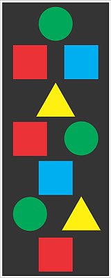 Tapete Amarelinha Infantil Educativo Formas Geométricas