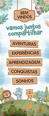 Adesivo Fosco Volta às Aulas Escolar Decoração Porta Parede