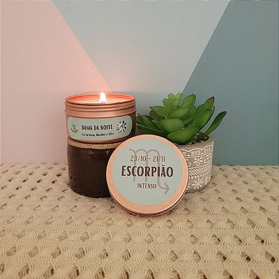 Vela Signo Escorpião - Dama da Noite | Renascer da Escuridão