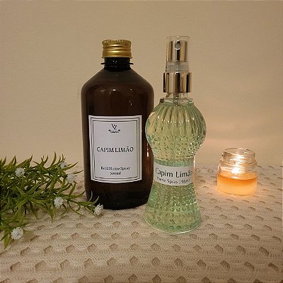 Home Spray Capim Limão + Refil | Recarregue Frescor