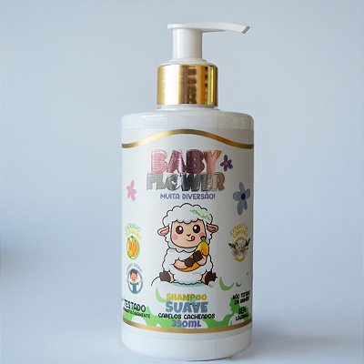 Shampoo Baby Flower Cabelos Cacheados Kids 350ml