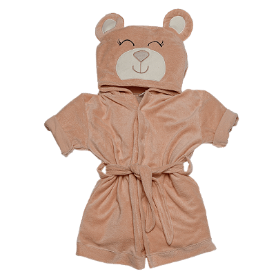 Roupão Atoalhado Baby Ursa