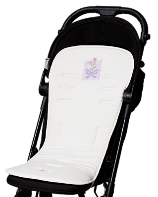 Capa Protetora Carrinho Universal Slim Algodão - Laço