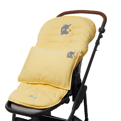 Capa Protetora Carrinho Tradicional Algodão - Elefante