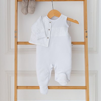 Macacão Regata com Casaco Dupla Face - Lese