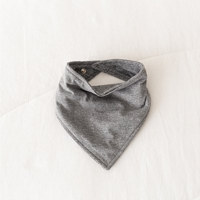 Babador Bandana - Mescla Cinza