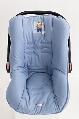 Capa Protetora Bebê Conforto Algodão - Urso