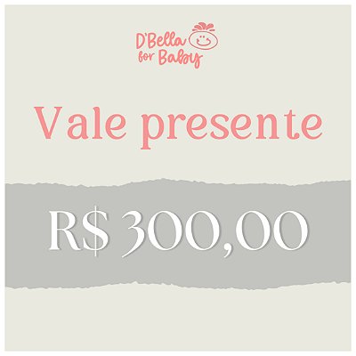 Vale Presente - Gift Card 300