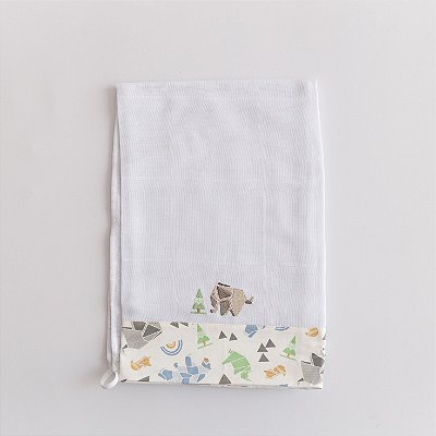 Fralda de Ombro - Origami