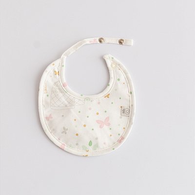 Babador Mini Estampado - Gaiolas