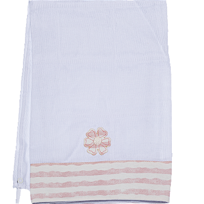 Fralda de Ombro - Listrado Rosê