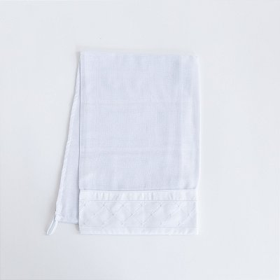 Fralda de Ombro Premium - Losango Branco