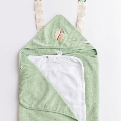 Toalha de Banho Kids 2 a 4 anos Colorido - Girafa