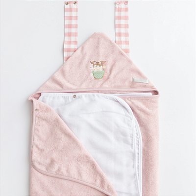 Toalha de Banho Kids 2 a 4 anos Colorido - Menina