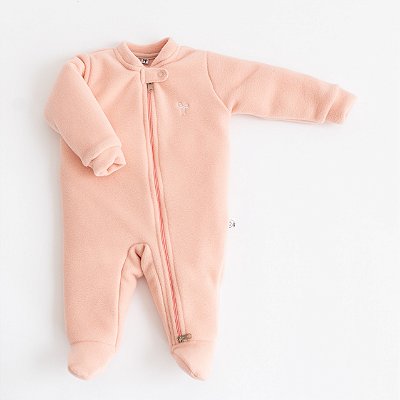 Macacão de Microsoft com Zíper - Nude