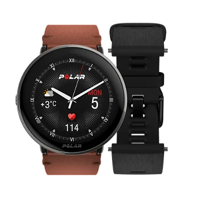 Polar Ignite 3 - Titan (pulseira de couro)