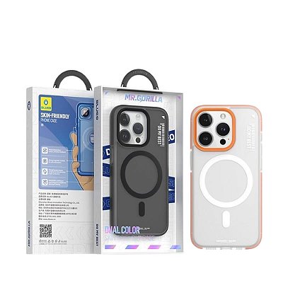 Case Blueo Dual Color Skin friendly Phone case With Magentic
