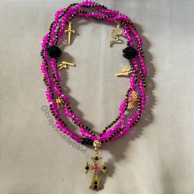Guia de Pomba gira menina rosa