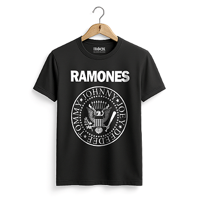 Camiseta Ramones Preta