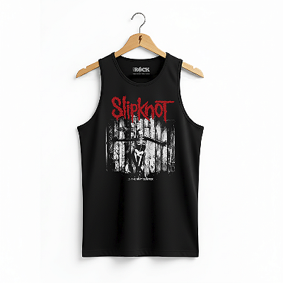 Regata Masculina Slipknot Preta