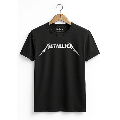 Camiseta Metallica - Preta