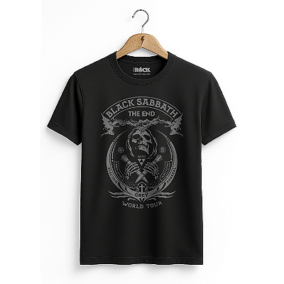 Camiseta Black Sabbath The End Preto