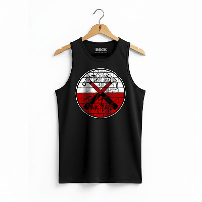 Regata Masculina Pink Floyd The Wall Preta