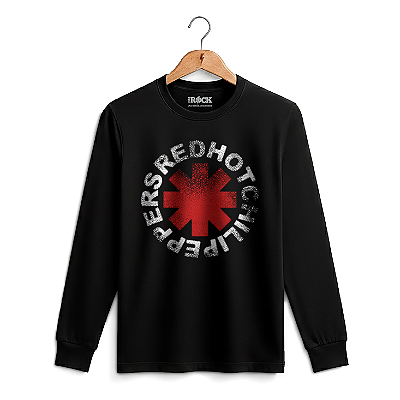 Camiseta Manga Longa Red Hot Spray Preta