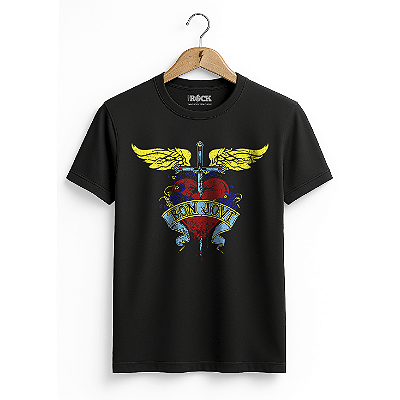 Camiseta Bon Jovi Color Preta